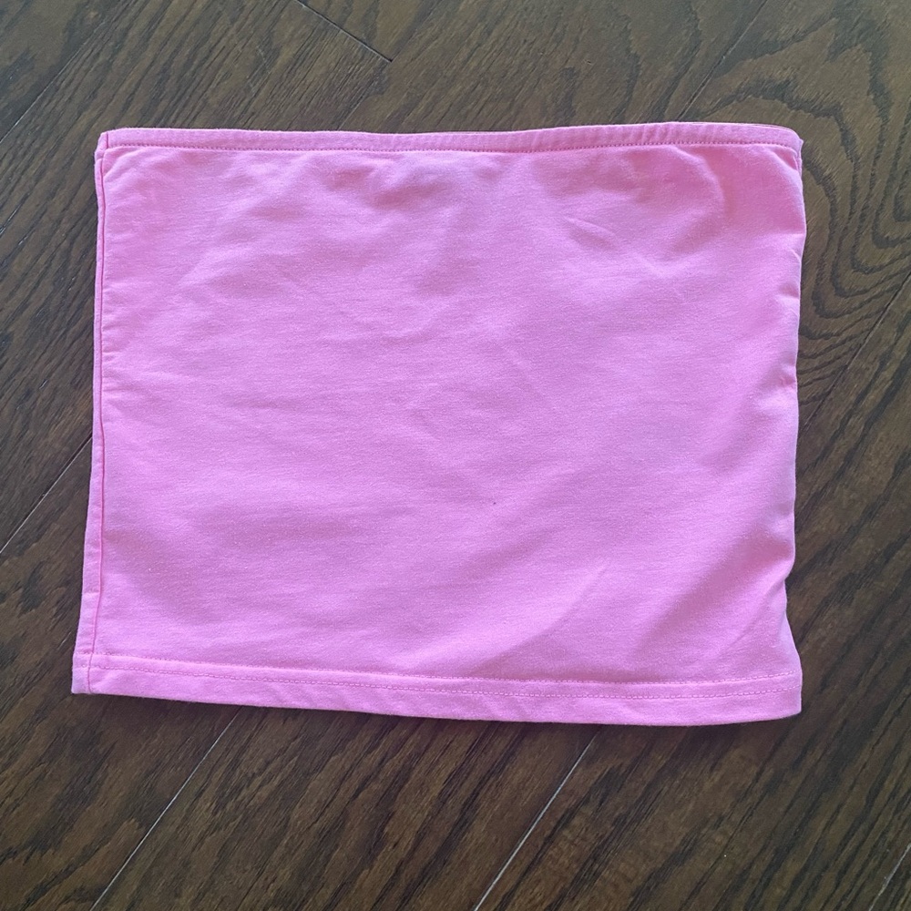 Edikted Vibrant Pink Tube Top for Teens